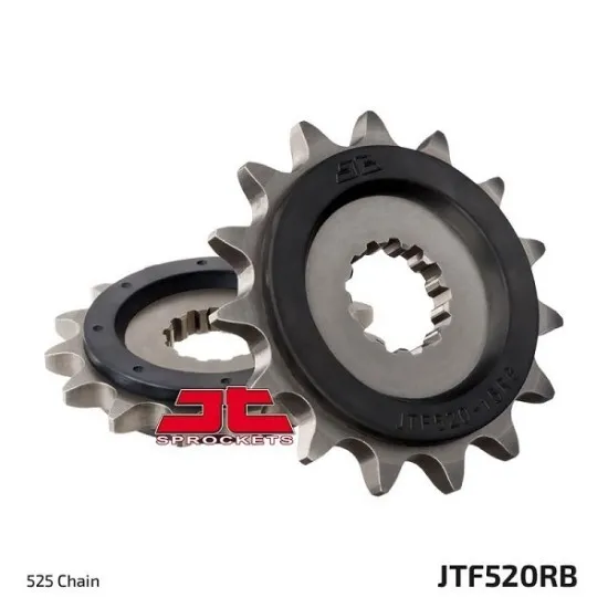 JT FRONT SPROCKET JTF520.15RB - RUBBER
