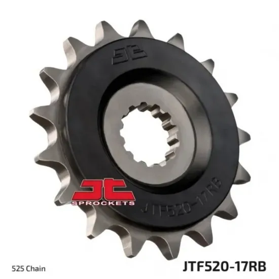 JT FRONT SPROCKET JTF520.17RB-RUBBER