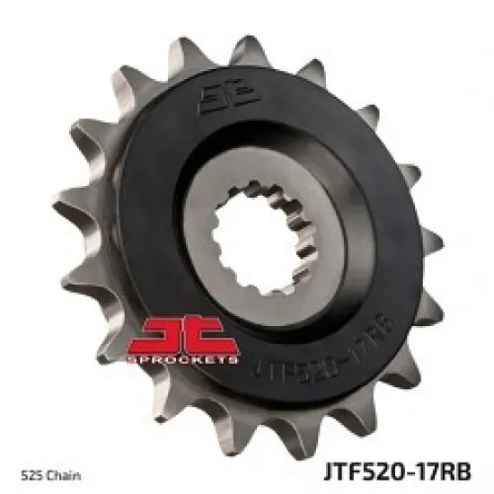 JT FRONT SPROCKET JTF520.17RB-RUBBER