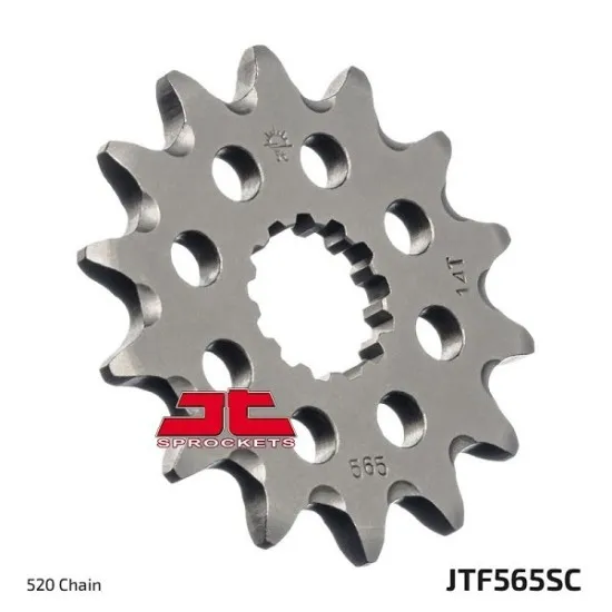 JT FRONT SPROCKET JTF565.13SC- SELF CLEANING