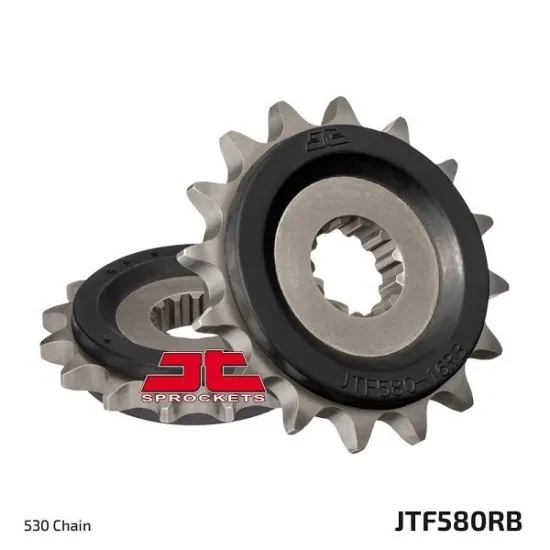 JT FRONT SPROCKET JTF580.16RB-RUBBER