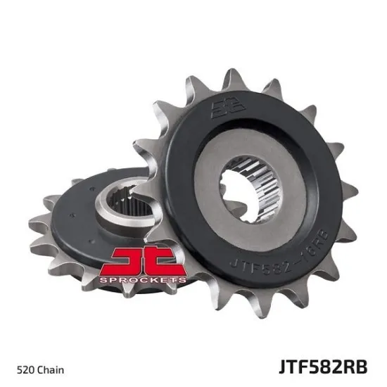 JT FRONT SPROCKET JTF582.16RB-RUBBER