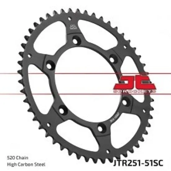 JT REAR SPROCKET JTR251.51SC-SELF CLEANING