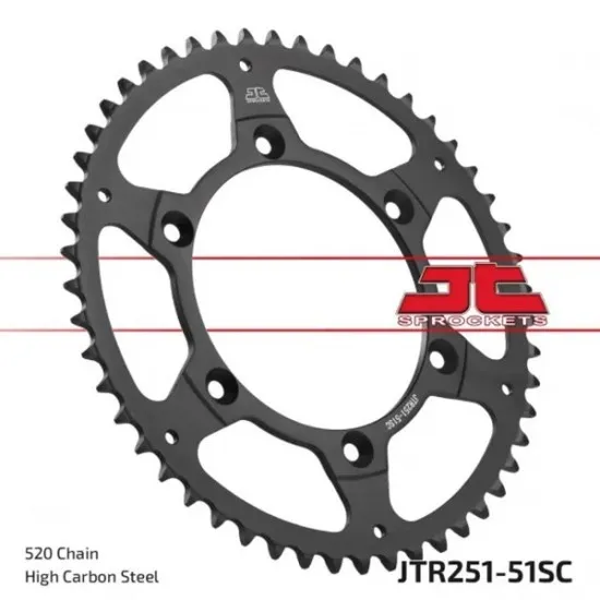 JT REAR SPROCKET JTR251.51SC-SELF CLEANING