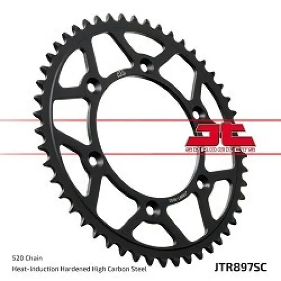 JT REAR SPROCKET JTR897.47SC- SELF CLEANING