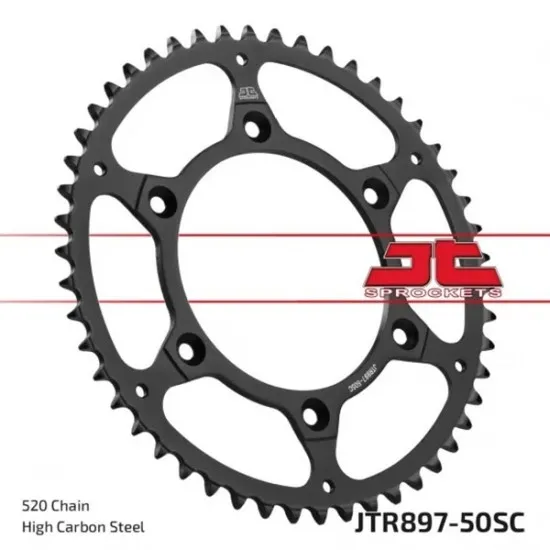 JT REAR SPROCKET JTR897.50SC-SELF CLEANING