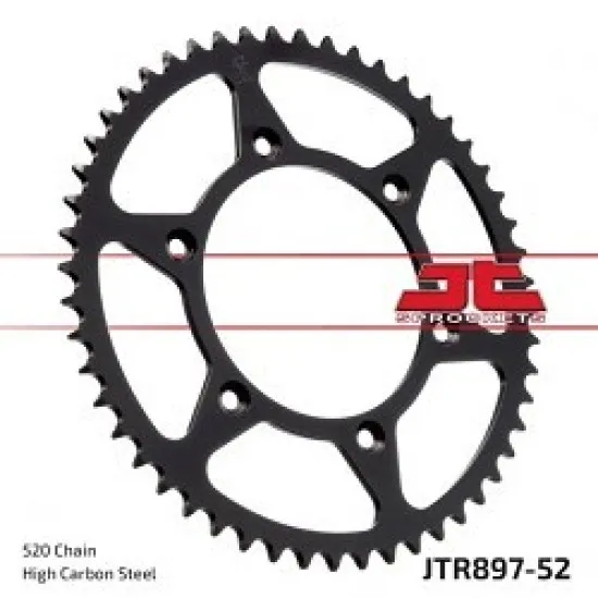 JT REAR SPROCKET JTR897.52SC-SELF CLEANING