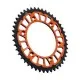 JT TWINSTAR REAR SPROCKET JTX897.45 ORANGE