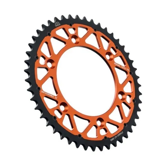 JT TWINSTAR REAR SPROCKET JTX897.47 ORANGE
