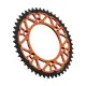 JT TWINSTAR REAR SPROCKET JTX897.47 ORANGE