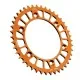 JT TWINSTAR REAR SPROCKET JTX897.48 ORANGE