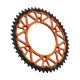 JT TWINSTAR REAR SPROCKET JTX897.49 ORANGE