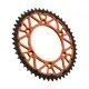 JT TWINSTAR REAR SPROCKET JTX897.49 ORANGE