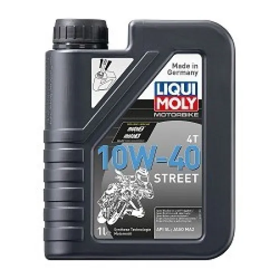 Масло мото полусинтетично 4T 10W40 Street-1L
