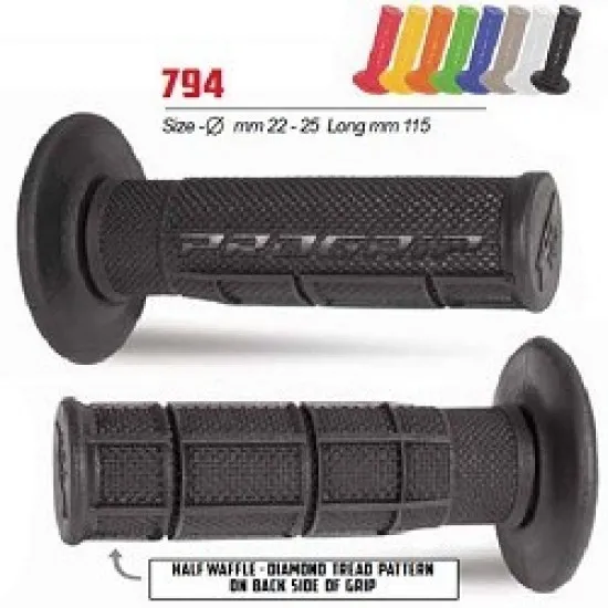 PROGRIP РЪКОХВАТКИ К-Т ЧЕРНИ МХ 115мм. Ф20/25мм.