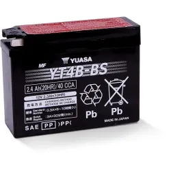 YUASA YT4B-BS-CP 12V 2.3Ah 40A