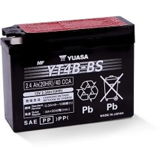 YUASA YT4B-BS-CP 12V 2.3Ah 40A