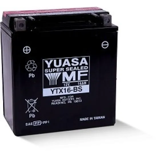 YUASA YTX16-BS-CP 12V 14Ah 230A