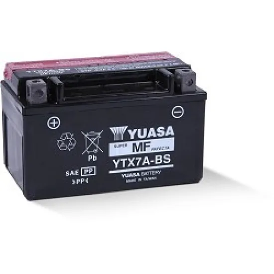 YUASA YTX7А-BS-CP 12V 6Ah 105A