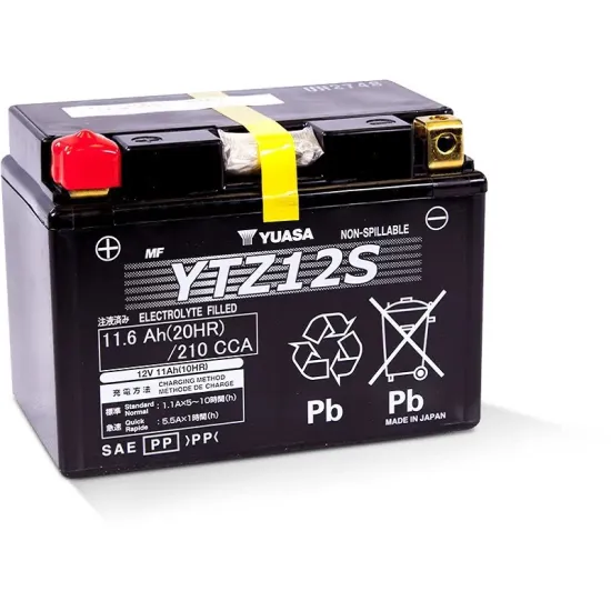 YUASA YTZ12S-WC 12V 11Ah 210A