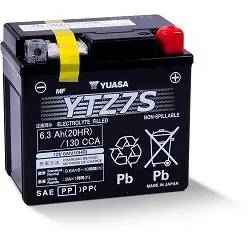 YUASA YTZ7S-WC 12V 6Ah 130A