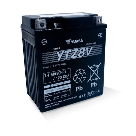 YUASA YTZ8V-WC 12V 7Ah 120A