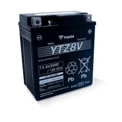 YUASA YTZ8V-WC 12V 7Ah 120A
