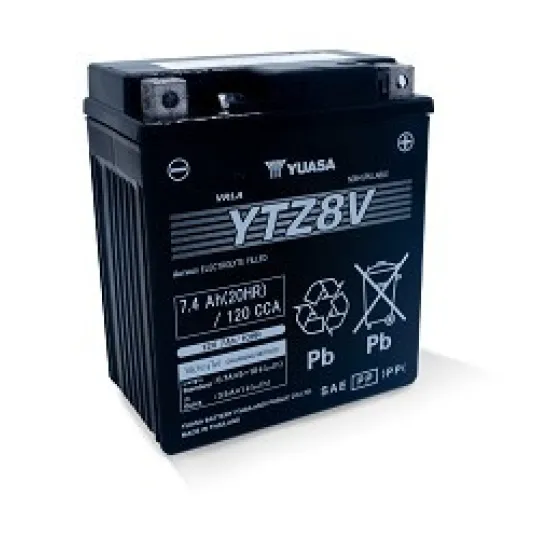 YUASA YTZ8V-WC 12V 7Ah 120A